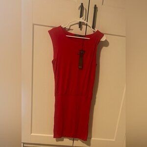 Supertrash Vibrant Red Midi Dress